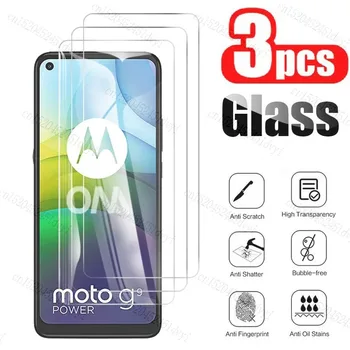 3PCS Rūdīta Stikla Motorola Moto G9 G5S G 5G E6 Plus G9 G8 Spēlēt G7 E7 E7i Jauda, Viena Tālummaiņas Hyper G50 G20 G30 G100 Stylus 2021