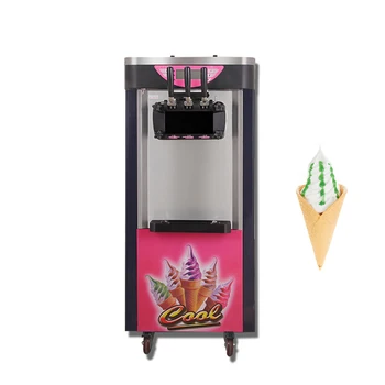 Augsta Ienesīguma Un Vairākas Garšas, Saldētu Jogurtu Mašīnas Elektriskā Nerūsējošā Tērauda Ice Cream Machines