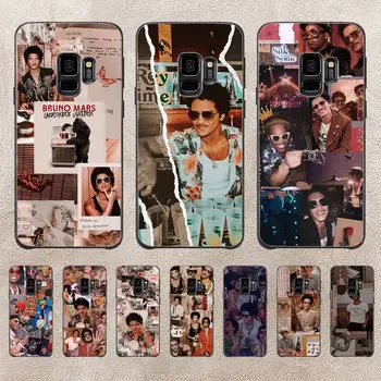 Bruno Mars Dziedātāja Tālrunis Case For Samsung Galaxy J200 J2 Ministru J2 Pro J6 2018 J250 J4 Plus J415 J5 Ministru J7