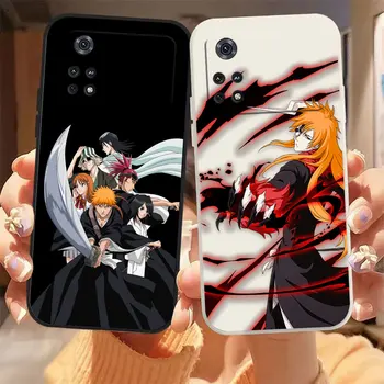 Ichigo Kurosaki Balinātājs Phone Gadījumā Xiaomi PCOO F3 F4 F5 M3 M4 M5 X3 X4 X5 SAJAUC 3 4 Black Shark 5 GT Pro 4G 5G Gadījumā Būtiska Shell