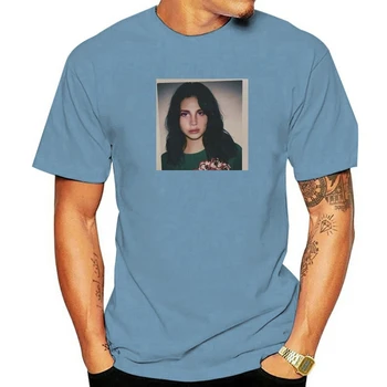 Lana Del Rey Sieviešu Smieklīgi Izdrukāt Dāmu T-krekls Meitene Y2K Harajuku Pamata O-apkakles Balts Krekls Īsām