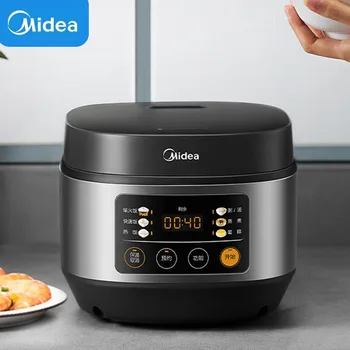Midea 3L, Rīsi Plīts Krāsu Ekrāna Poga, Elektriskā Plīts Daudzfunkcionāls Izvēlne Mājsaimniecības Elektrisko Cooking Pot, Lai Virtuves
