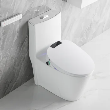 Pilna automātiskā Saprātīga Tualetes Vāka Elektriskā tālvadība Apkures Flush Smart Sēdeklis