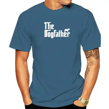 Shiba Inu, Suns Mīļāko Dāvanu T Krekls Ar Dogfather Smieklīgi Unisex Grafiskais Modes Jauns Kokvilnas ar Īsām Piedurknēm O-veida Kakla Harajuku T-krekls