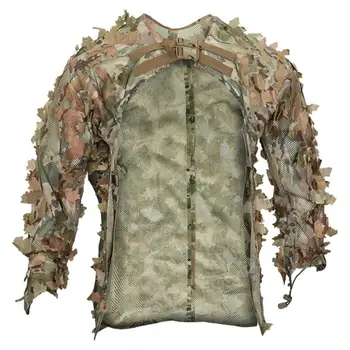 Vīrieši Sievietes Ghillie Uzvalks Mednieks Kamuflāžas Apģērbu, Tērpu Medību Drēbes Gilly Uzvalks Džungļu Airsoft Atstāt Apģērbs, Medību Uzvalku